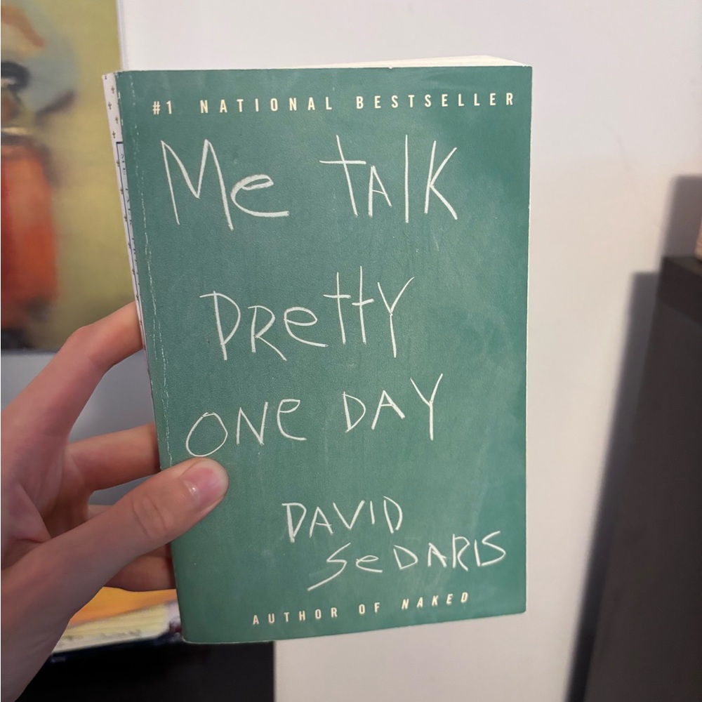David Sedaris book me talk pretty one day